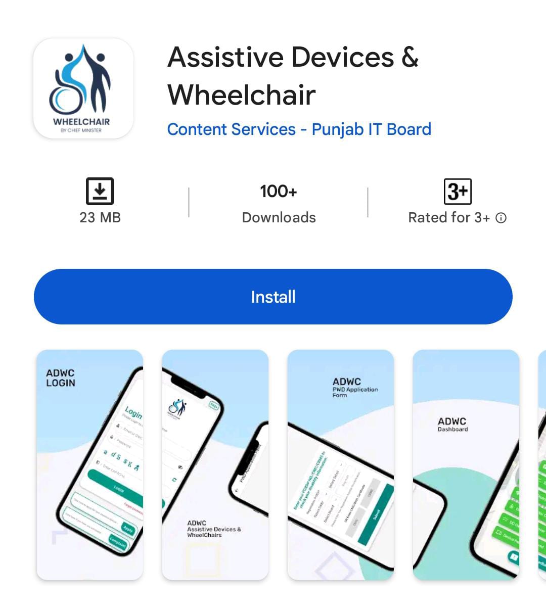 Assistive Devices App